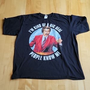Ron Burgandy I'm Kind of a Big Deal T Shirt 2XL